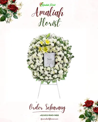 Krans Bunga Duka Cita di Bakunase Dua